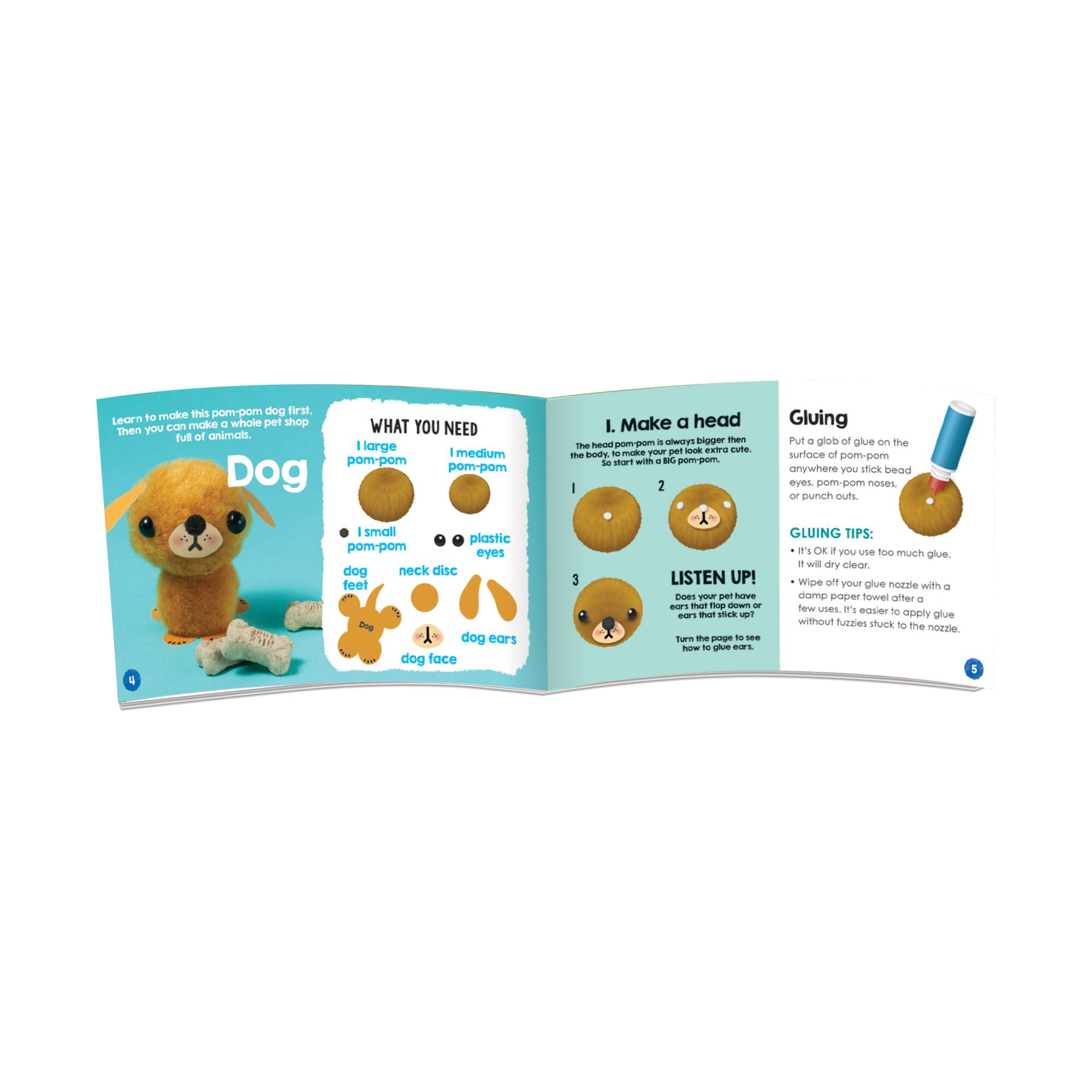 Klutz Jr. My Pom-Pom Pet Shop